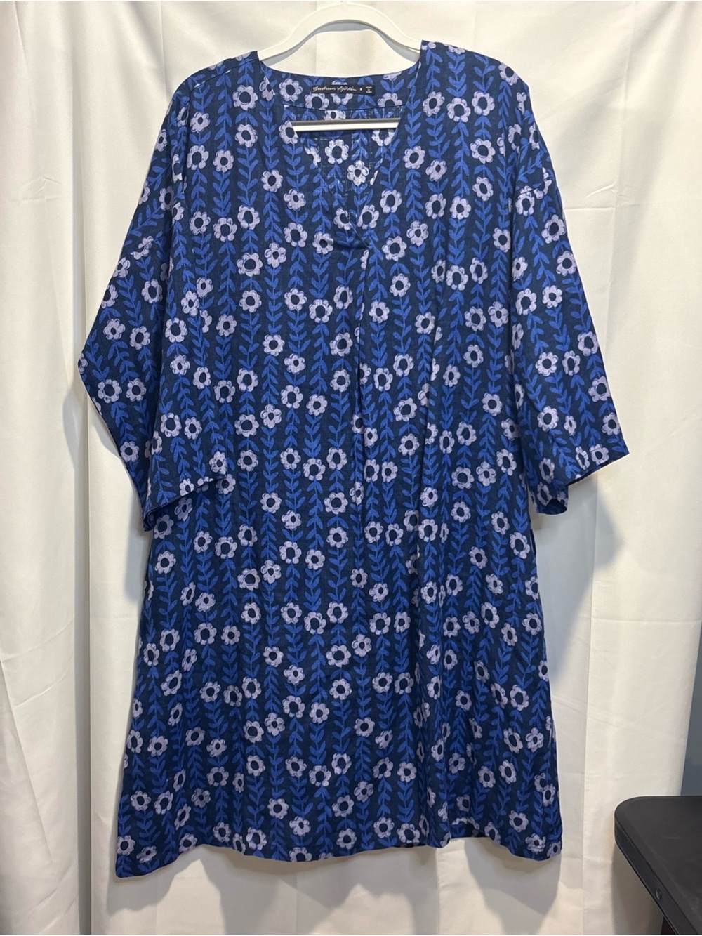 Gudrun Sjöden Blue Floral Midi Dress